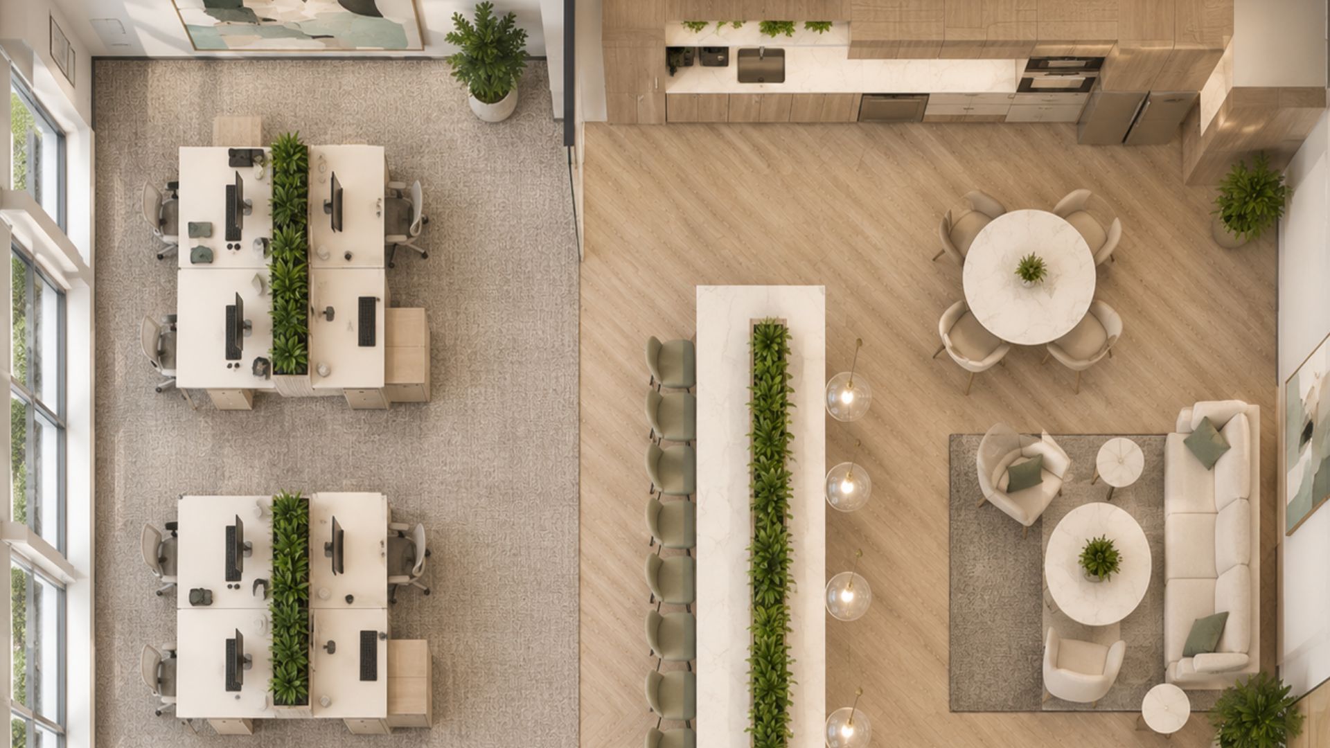 Proturnkey offers Test Fits to help you make the right decision before you decide on a office space to rent