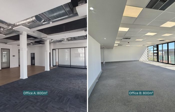 Proturnkey offers Test Fits to help you make the right decision before you decide on a office space to rent